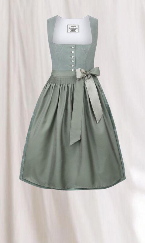 grüne Dirndl 70-96 cm