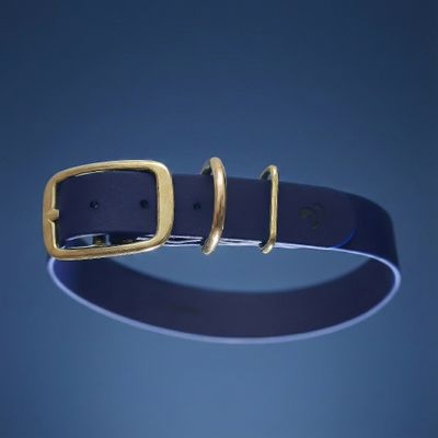 Navy blue Obojok ŠTANDARD - Venčiči, šírka 2,5cm