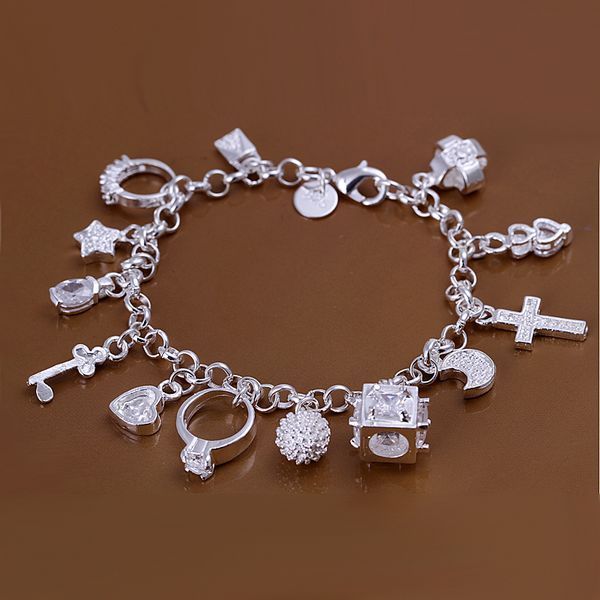 European and American silver bracelet