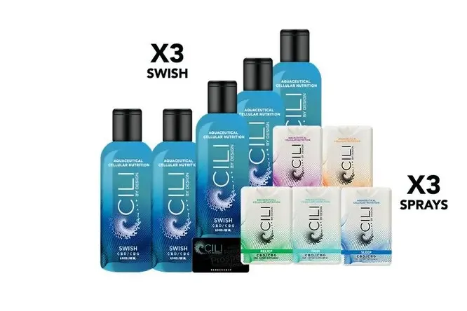 PRO PACK - Cili Swish CBD avec Quickshot Sprays