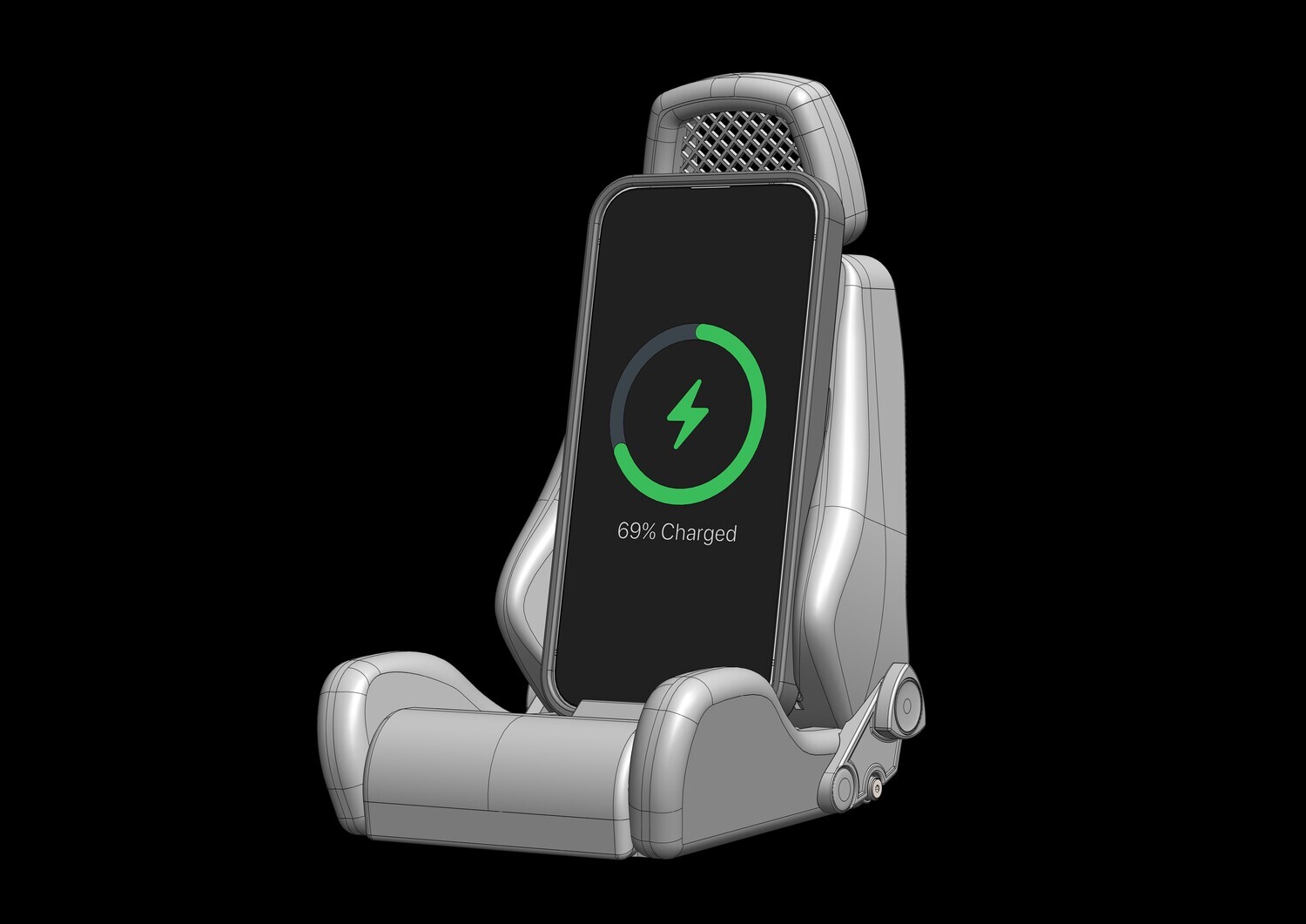 Classic Sport Seat Wireless Charging Station