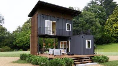 Detailed design of the container house BG41