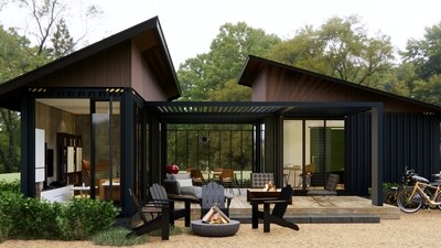 Detailed design of the container house BG43
