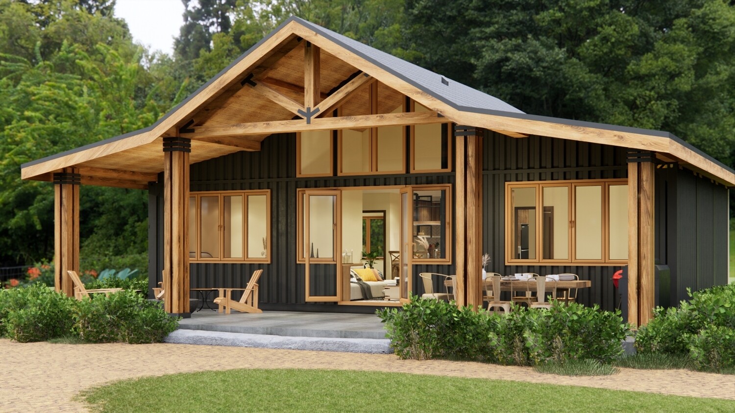 Detailed design of the container house BG56