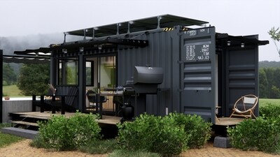 Detailed design of the container house BG59