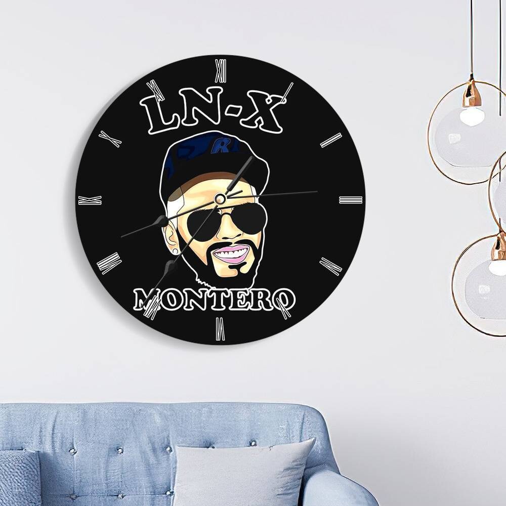 Lil Nas X Wall Clocks