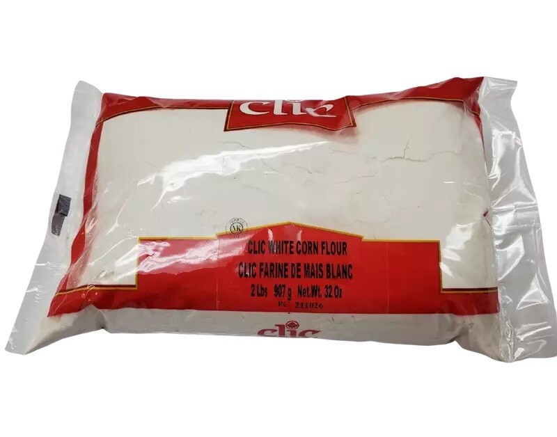 FARINE DE MAÏS BLANC
- CLIC -
907G (2LB)