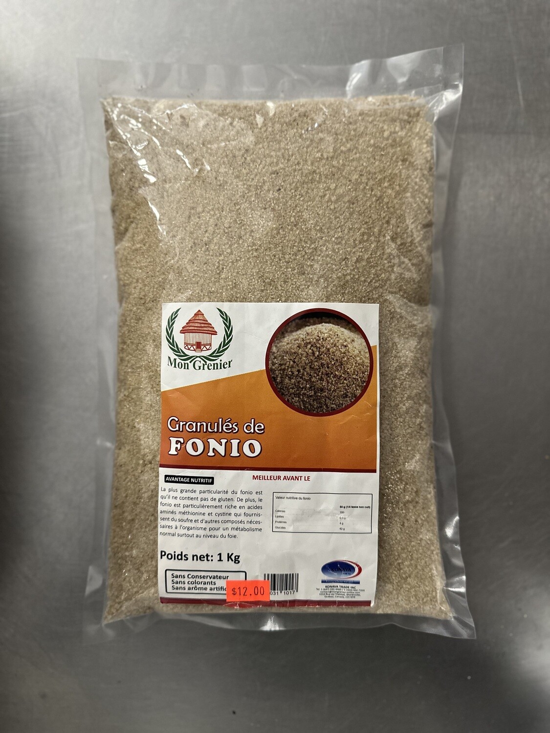 Granules DE FONIO