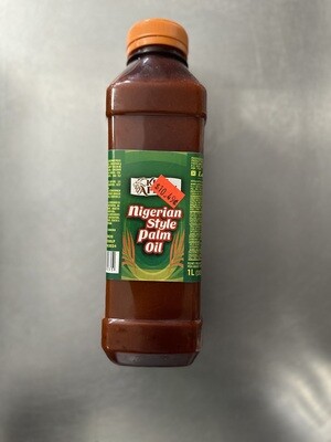 HUILE ROUGE ( HUILE DE PALME ) - 
NIGERIAN STYLE