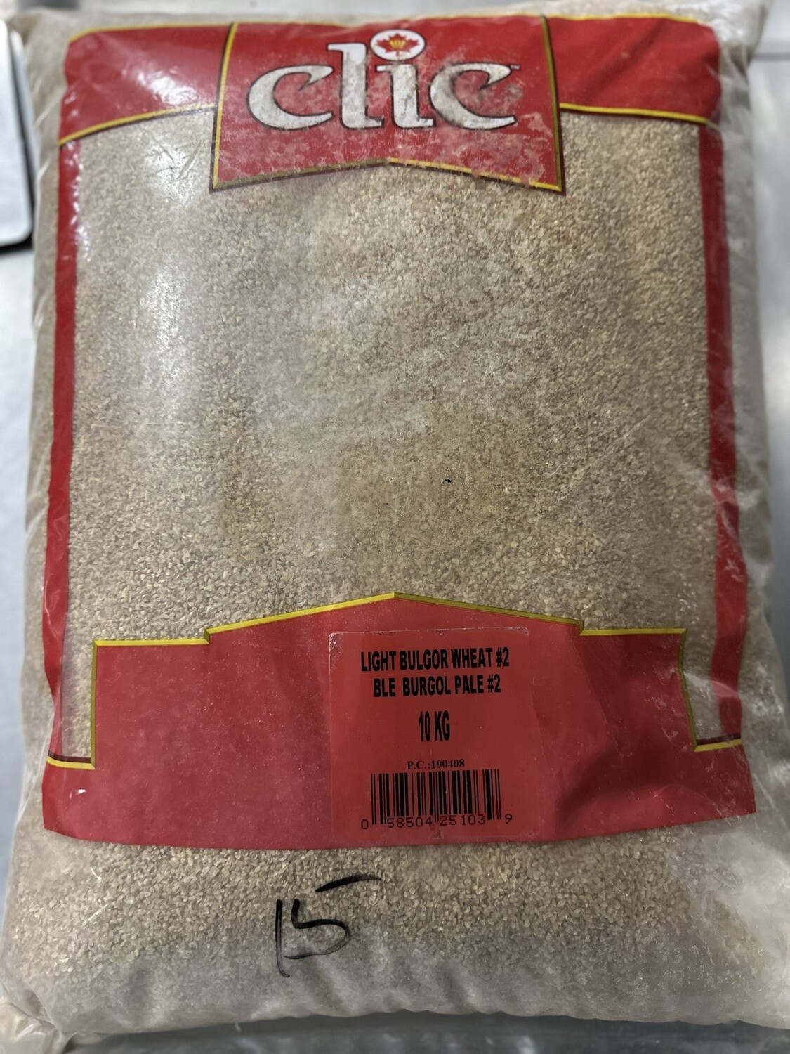 BLÉ BURGOL PALE #2
- CLIC -
10KG