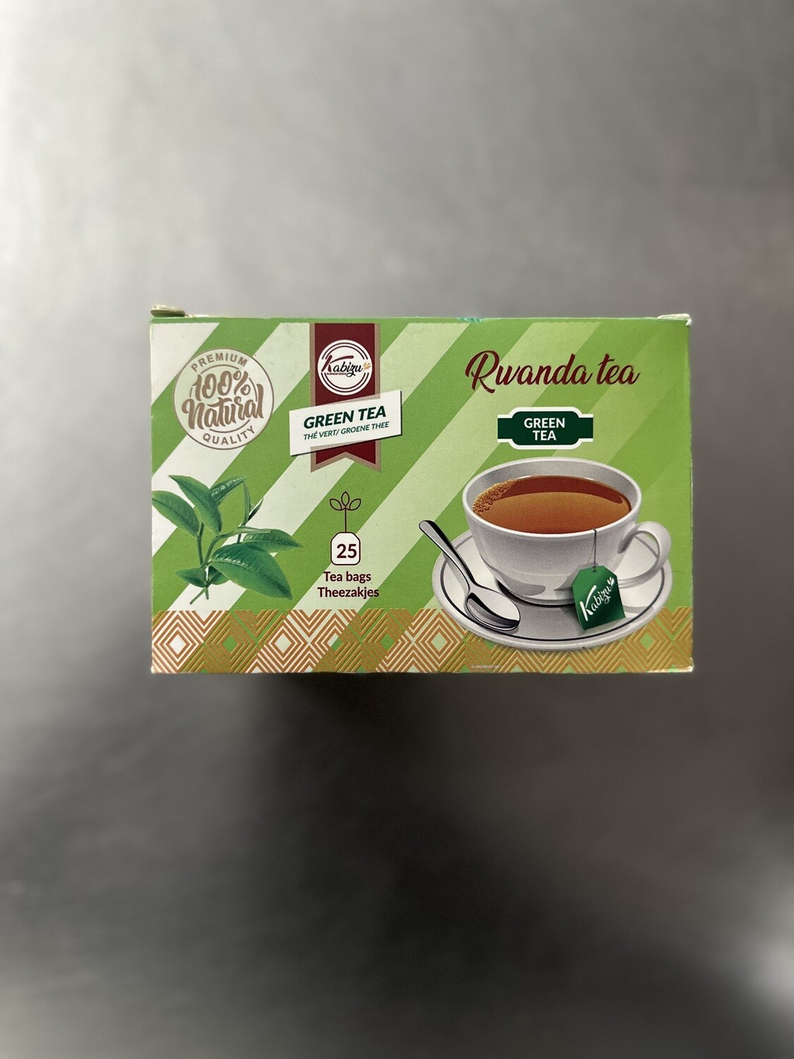 GREEN TEA THÉ VERT/GROENE THEE 25 BAGS