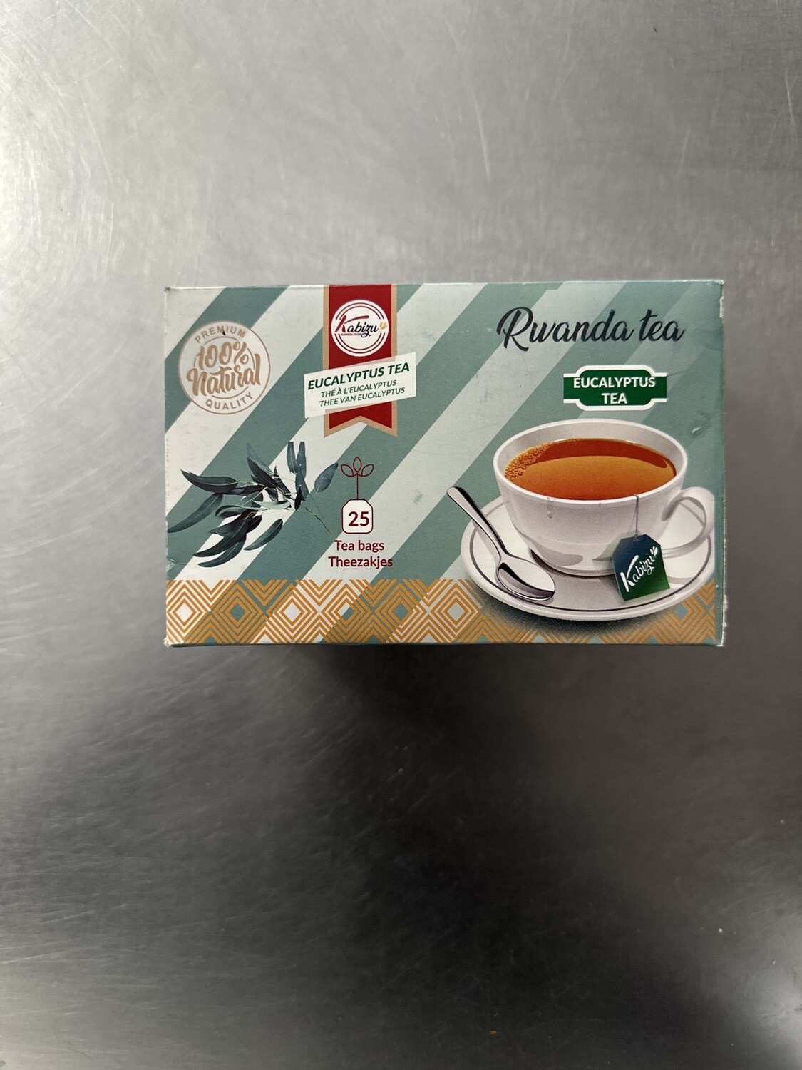 EUCAL YPTUS TEA THÉ À L&#39;EUCAL YPTUS THEE VAN EUCALUPTUS 25 BAGS