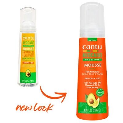 MOUSSE COIFFANTE HYDRATANTE - CANTU AVOCAT -  248ML