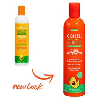 CRÈME ACTIVATRICE DE BOULCES
- CANTU À BASE D&#39;AVOCAT -
355ML