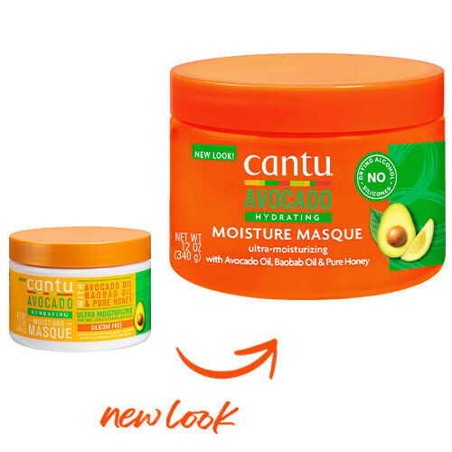 MASQUE HYDRATANT
- CANTU À BASE D&#39;AVOCAT -
340G