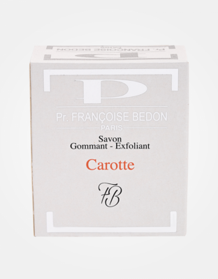 SAVON EXFOLIANT À BASE DE CAROTTE
- FRANÇOISE BEDON - 
200G