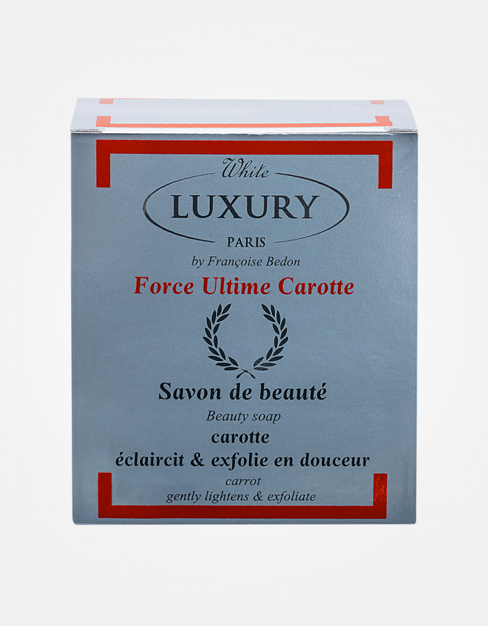 SAVON EXFOLIANT FORCE ULTIME CAROTTE
- WHITE LUXURY - 
200G