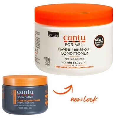 APRÈS SHAMPOING SANS RINÇAGE - CANTU POUR HOMME - 370G