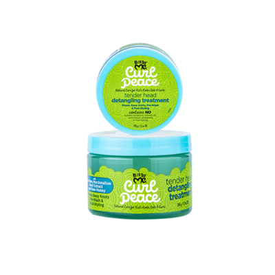 TRAITEMENT DÉMÊLANT POUR TÊTE SENSIBLE
- CURL PEACE, JUST FOR ME -
340G (12OZ)