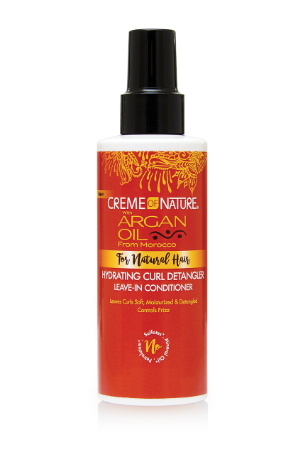 REVITALISANT SANS RINÇAGE DÉMÊLANT - CREME OF NATURE, HUILE D&#39;ARGANT - 150ML (5.1 OZ)