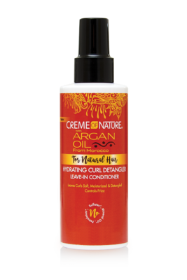 REVITALISANT SANS RINÇAGE DÉMÊLANT - CREME OF NATURE, HUILE D&#39;ARGANT - 150ML (5.1 OZ)