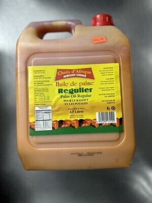 HUILE ROUGE ( HUILE DE PALME ) -  RÉGULIER -
CHOIX D&#39;AFRIQUE