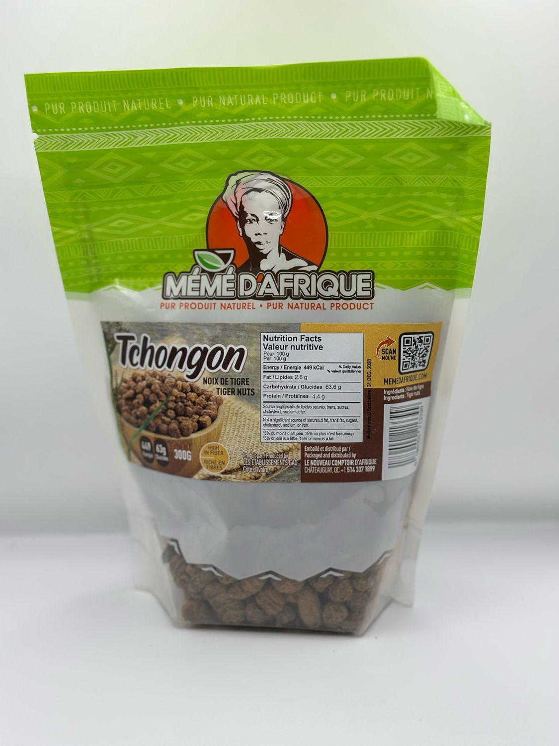 Tchongon noix de tigre 