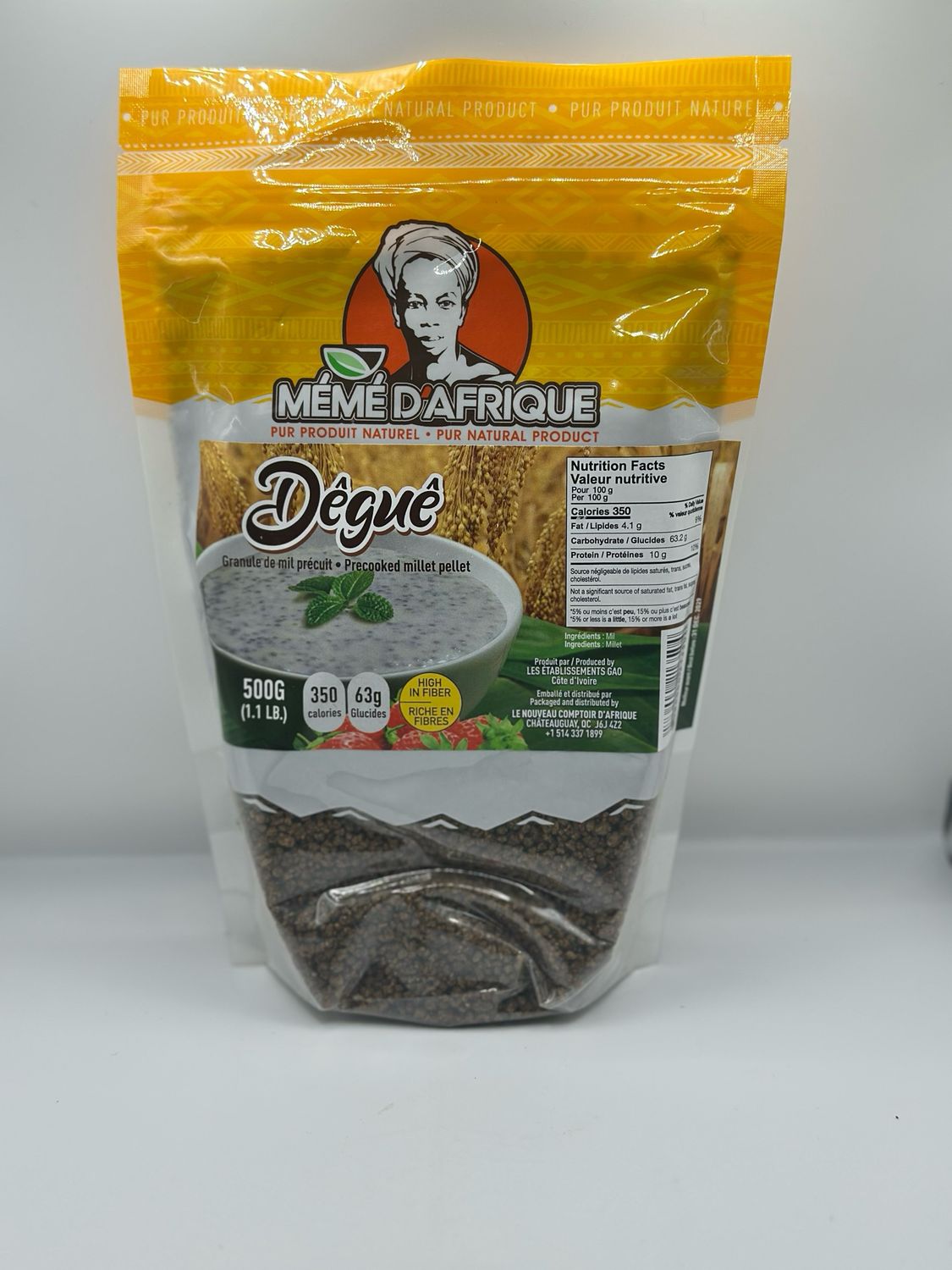 DEGUE - MÉMÉ D'AFRIQUE -  500G