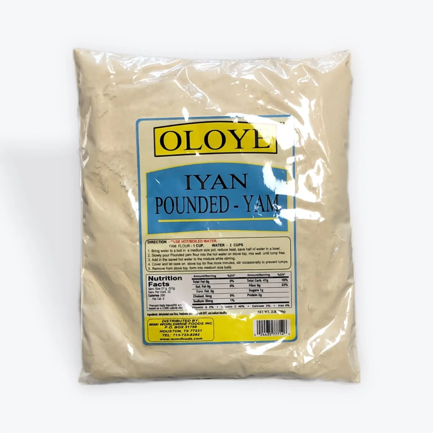 COCOYAM FLOUR - PRAISE - 680G