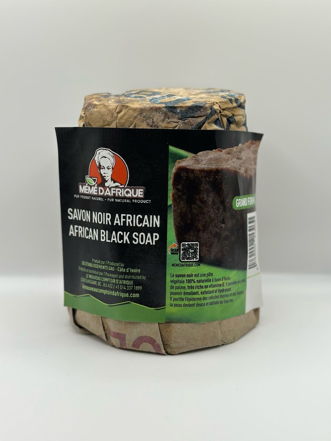 SAVON NOIR AFRICAIN AFRICAN BLACK SOAP