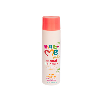 LAIT POUR CHEVEUX NATURELS, LISSEUR DE BOOUCLES
- JUST FOR ME -
236ML (8OZ)