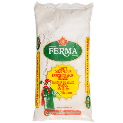 FARINE DE MAÏS BLANC
- FERMA -
750G (26OZ)