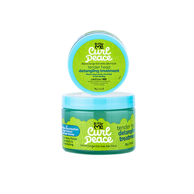 TRAITEMENT DÉMÊLANT POUR TÊTE SENSIBLE
- CURL PEACE, JUST FOR ME -
340G (12OZ)