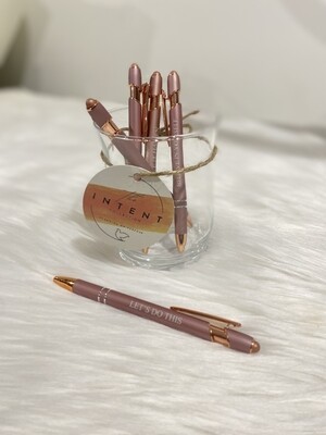 Rose Gold- Inspire me happy pen