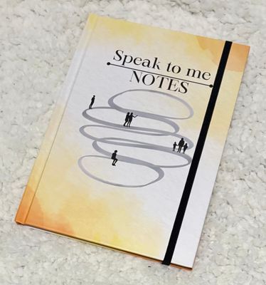 Speak to me- Notebook