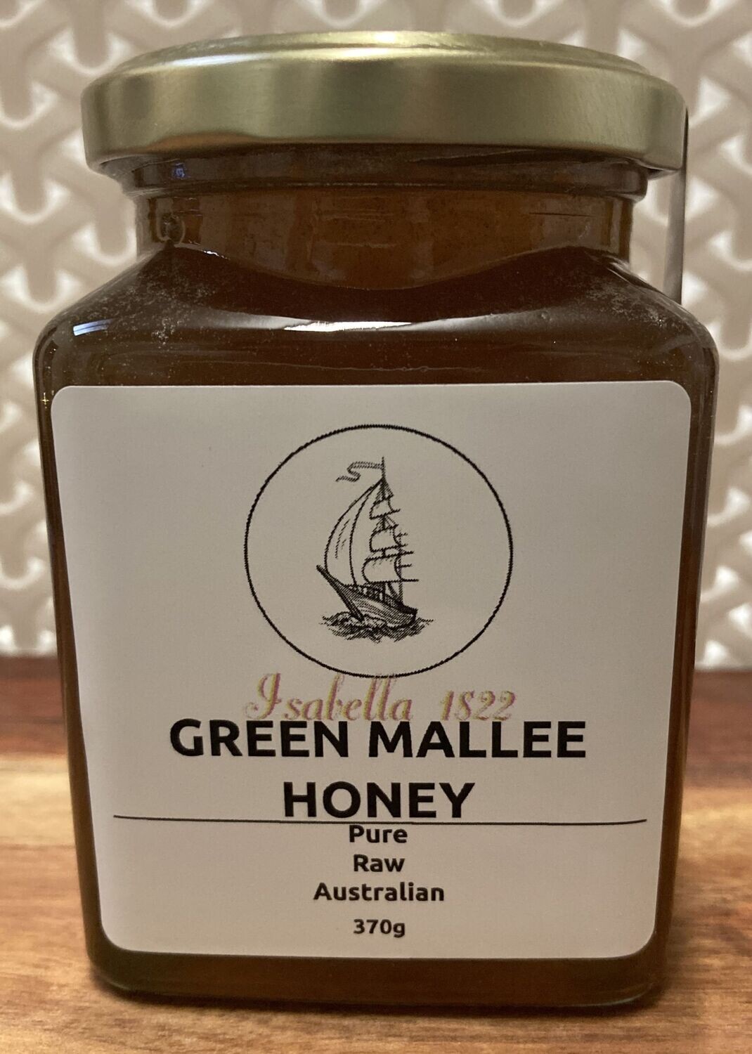 370g Green Mallee premium raw honey