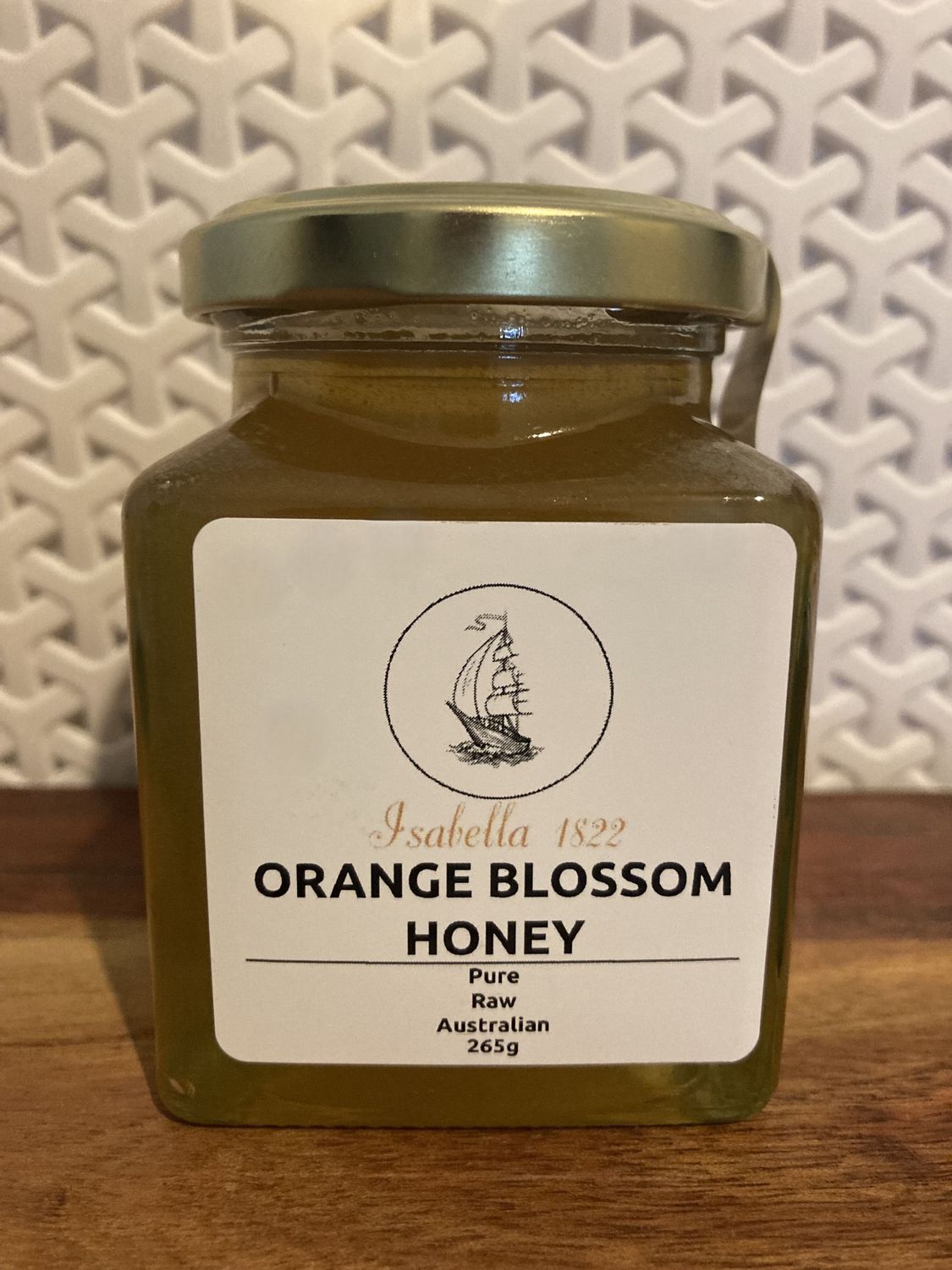 265g Orange Blossom premium raw honey