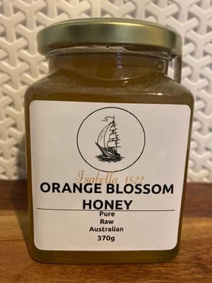 370g Orange Blossom premium raw honey