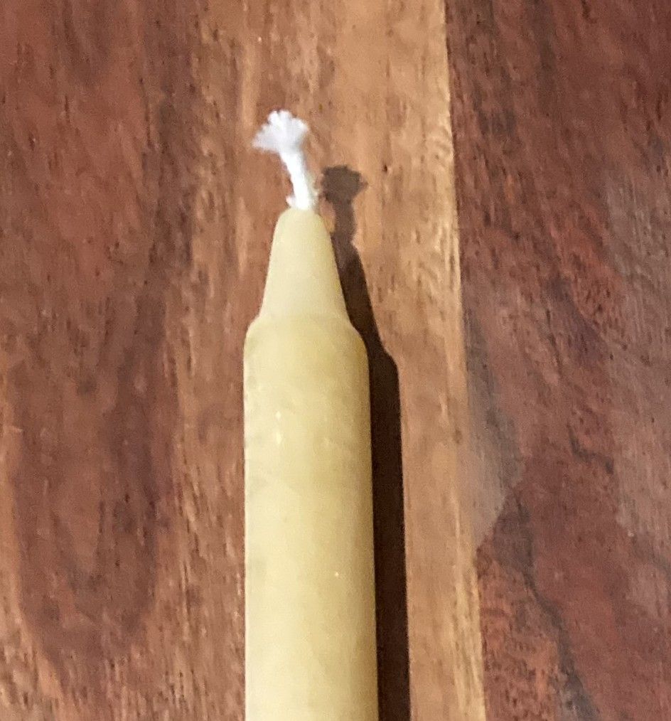 Beeswax candle - Ritual