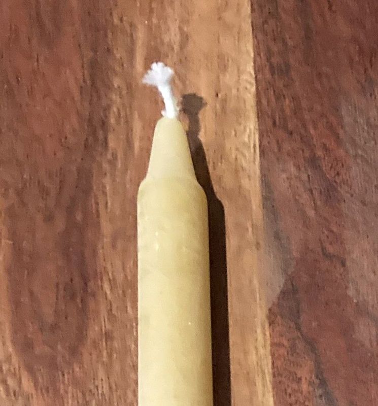 Beeswax candle - Ritual