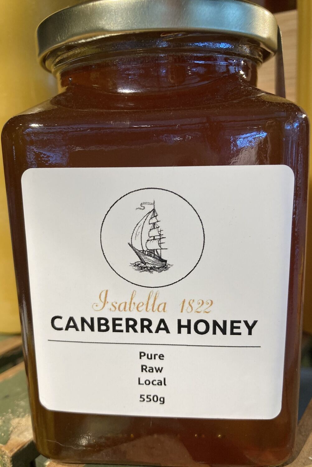 Canberra Raw Honey - 550g Canberra Raw Honey - 550g