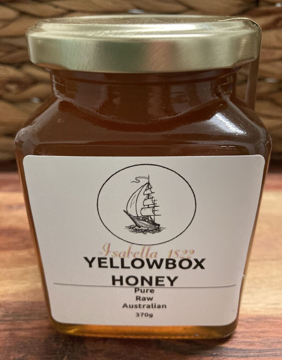 370g Yellow Box premium raw honey 370g Yellow Box premium raw honey