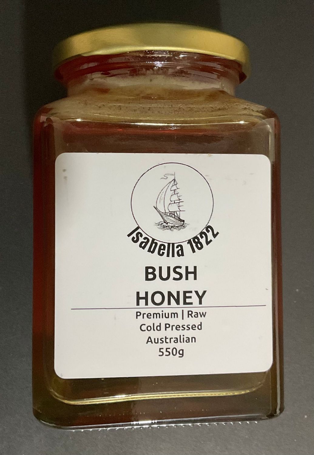 550g Bush premium raw honey