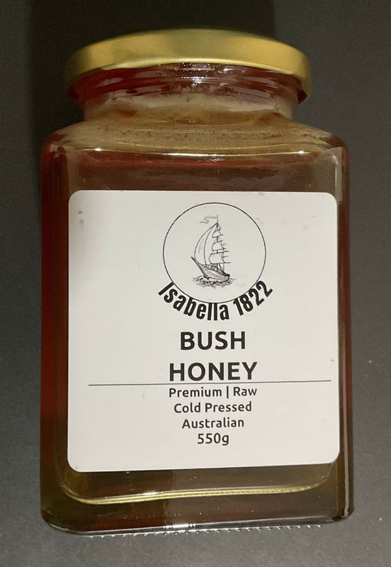 550g Bush premium raw honey