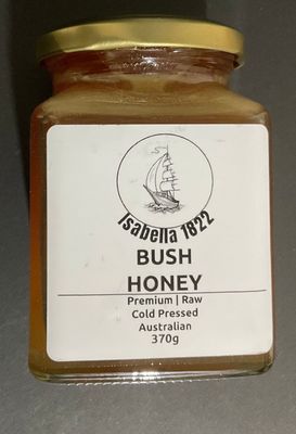 370g Bush premium raw honey 370g Bush premium raw honey