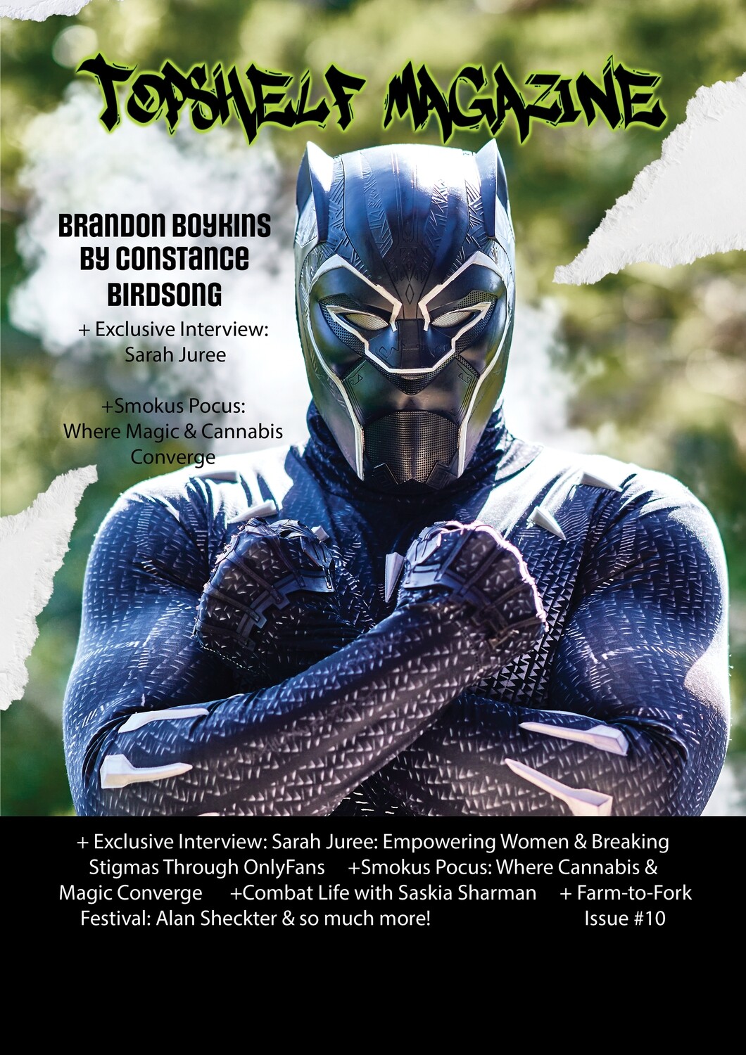 TopShelf Magazine Issue #10 Cosplay Halloween Edition: October 2023