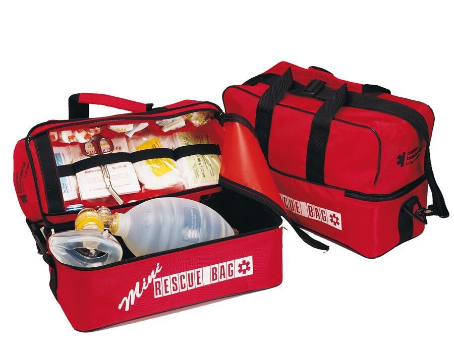 Mini Rescue Bag Rossa Vuota