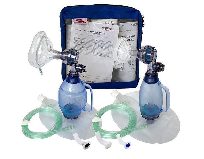 Set Pallone Pediat. Neonat. Monouso PVC