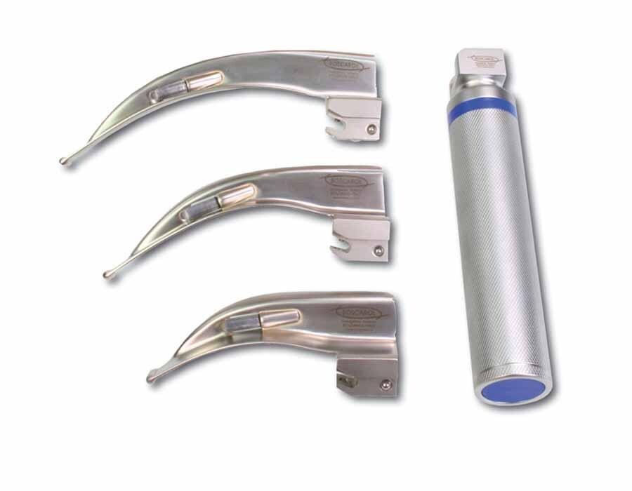 Set Laringoscopio L.C. 3 Lame 1/2/3