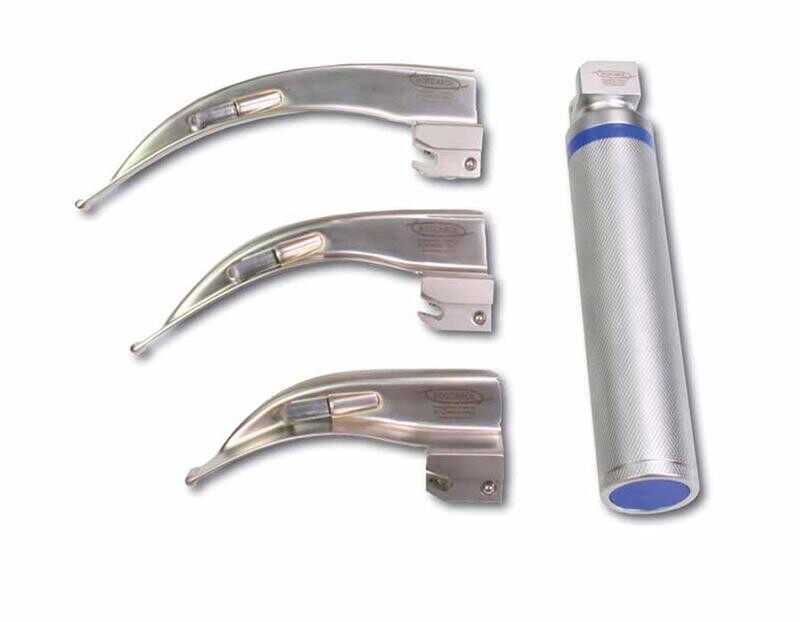 Set Laringoscopio L.C. 3 Lame 1/2/3